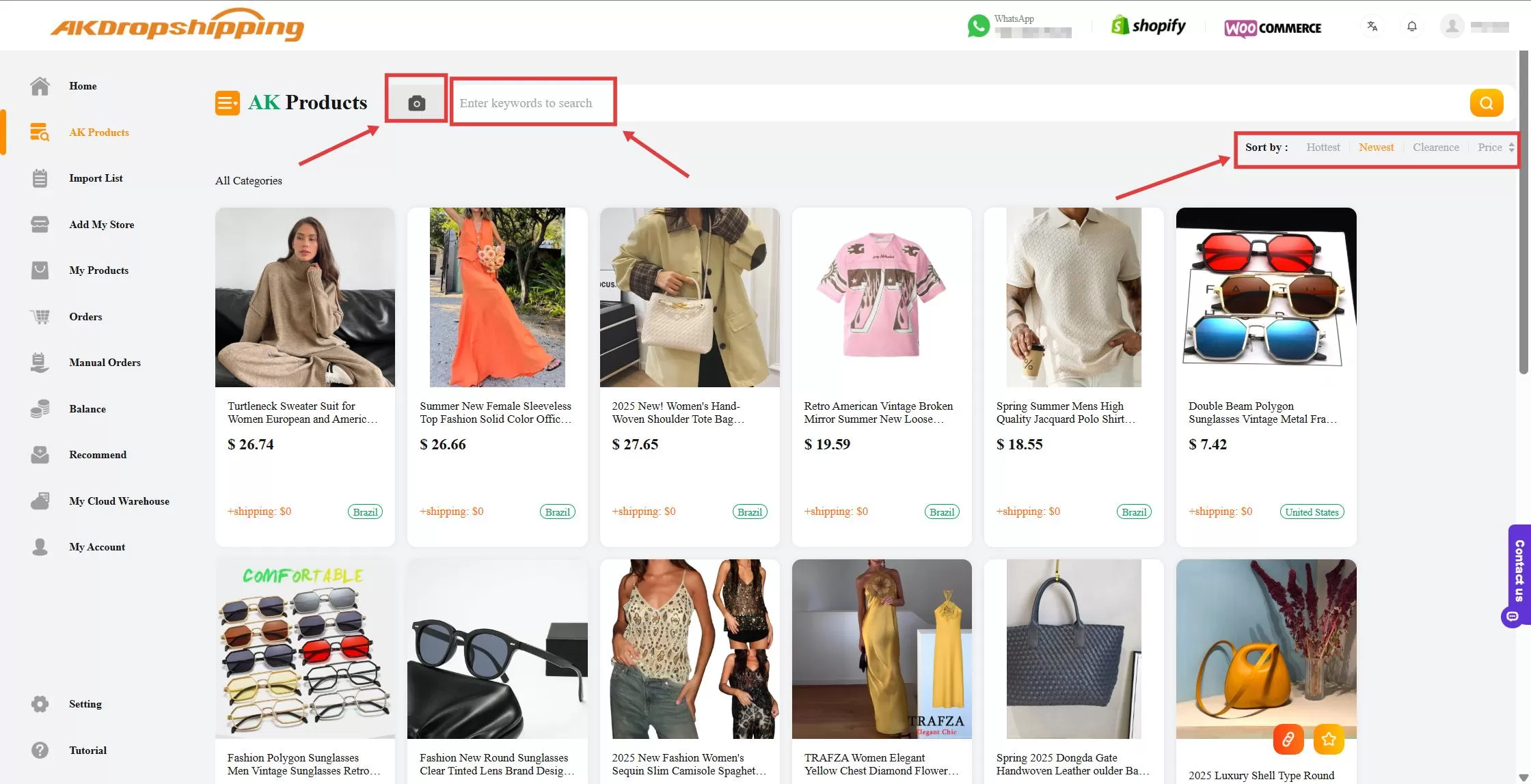 How to Import AK Products to Your Stores?