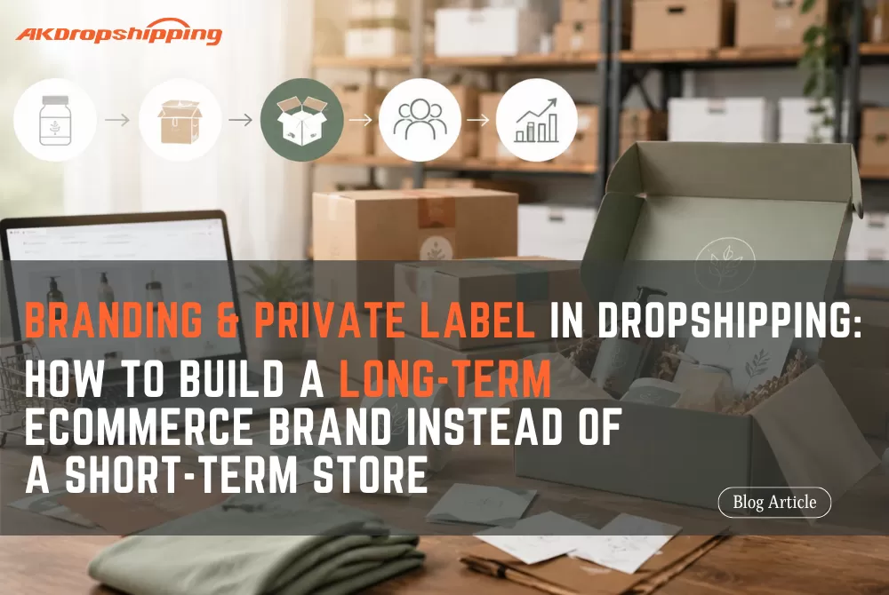 Branding & Private Label in Dropshipping: How to Build a Long-Term Ecommerce Brand Instead of a Short-Term Store