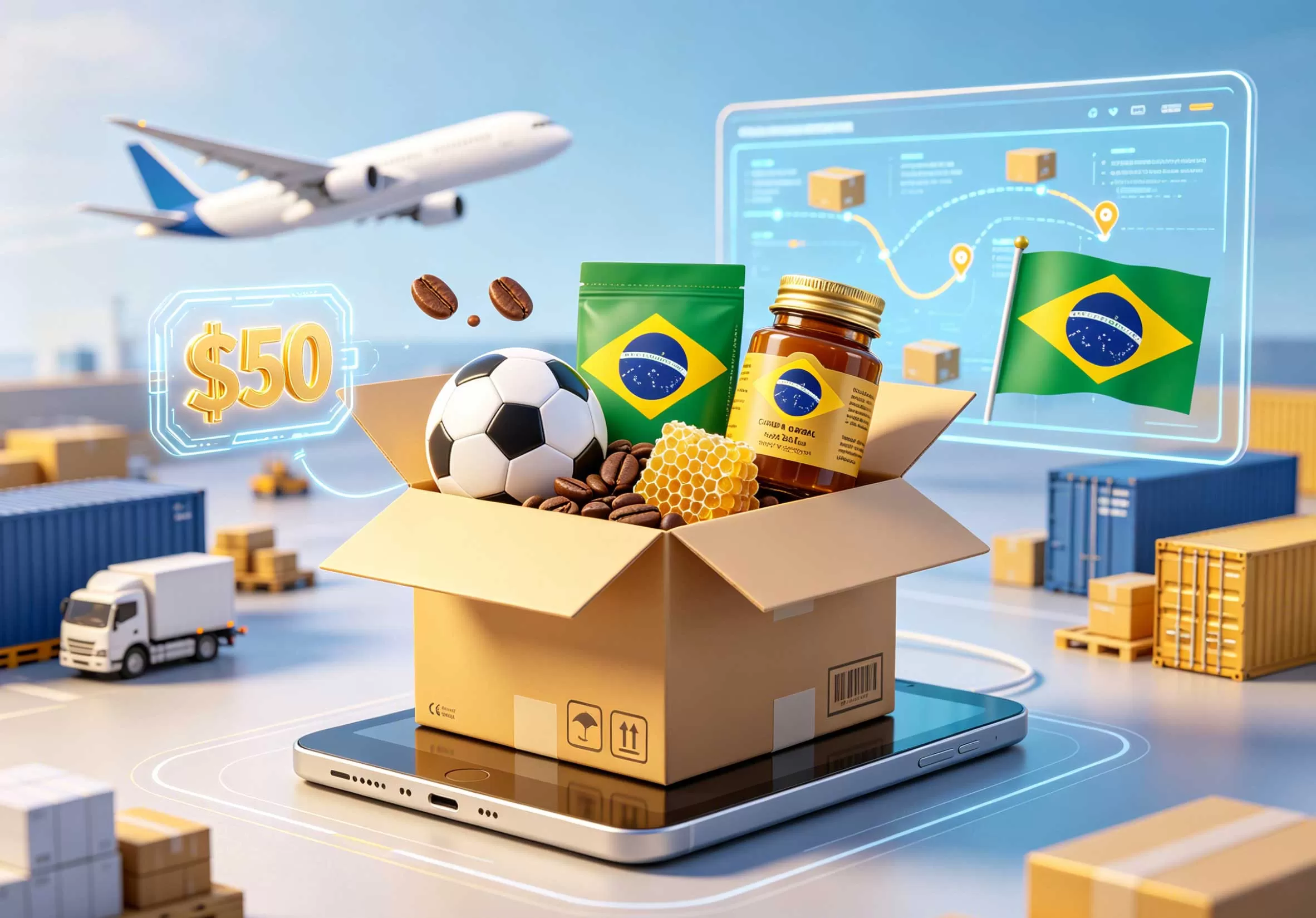 Brazil Scraps Federal Tax on Imports Under $50: A New Era for Cross-Border E-Commerce Brazil Scraps Federal Tax on Imports Under $50: A New Era for Cross-Border E-Commerce