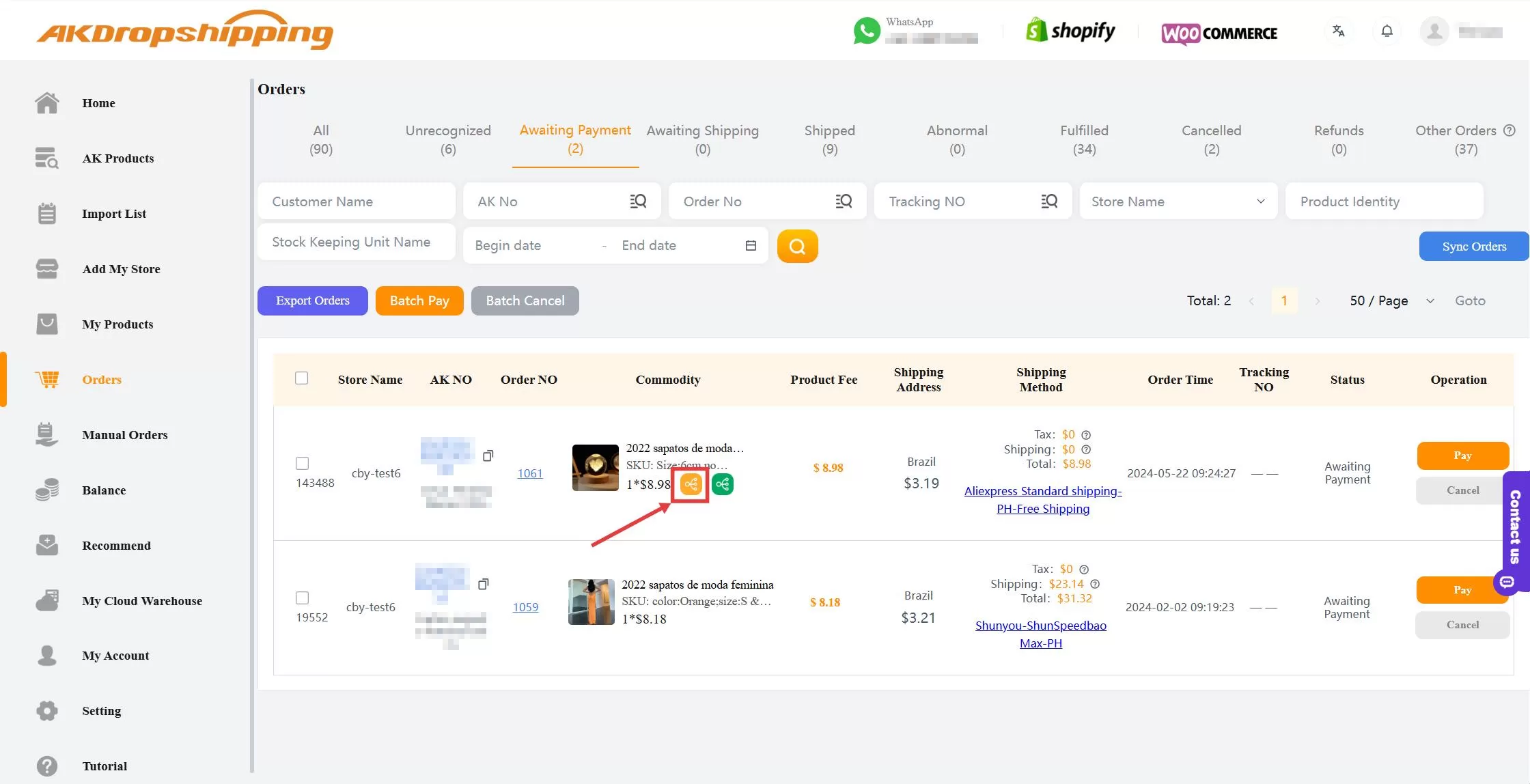 How to Change Variants Before Fulfilling An Order?