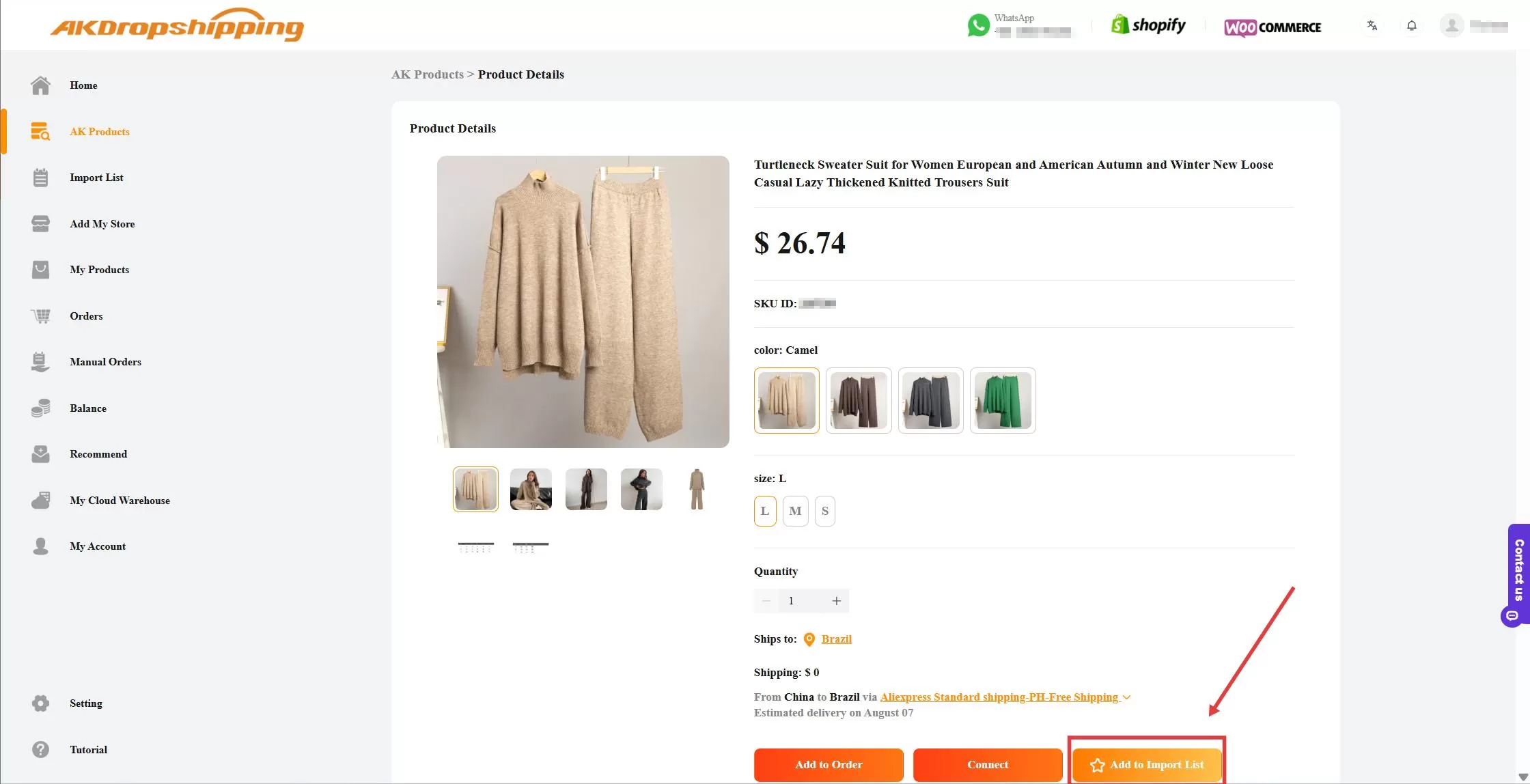 How to Import AK Products to Your Stores?