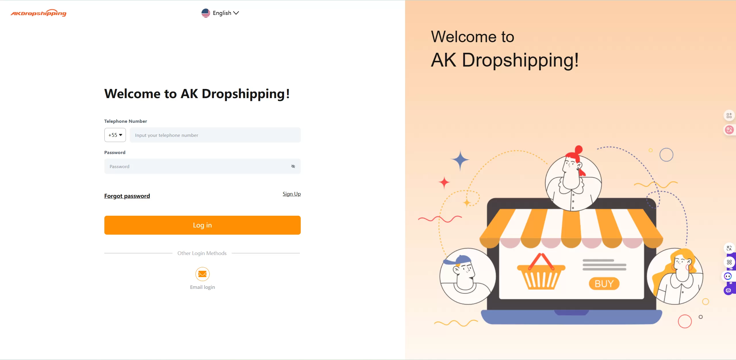 How to Create An AK Dropshipping Account?