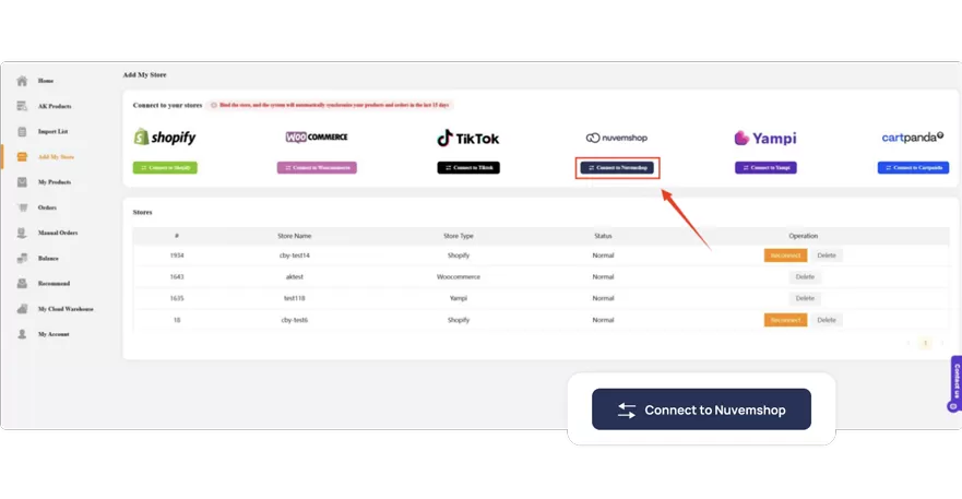 Start the Integration